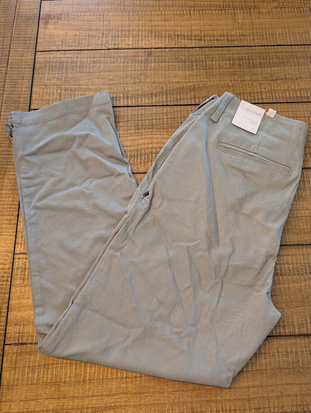 STS Blue Lulu High Rise Crop Trouser, Seafoam - 28